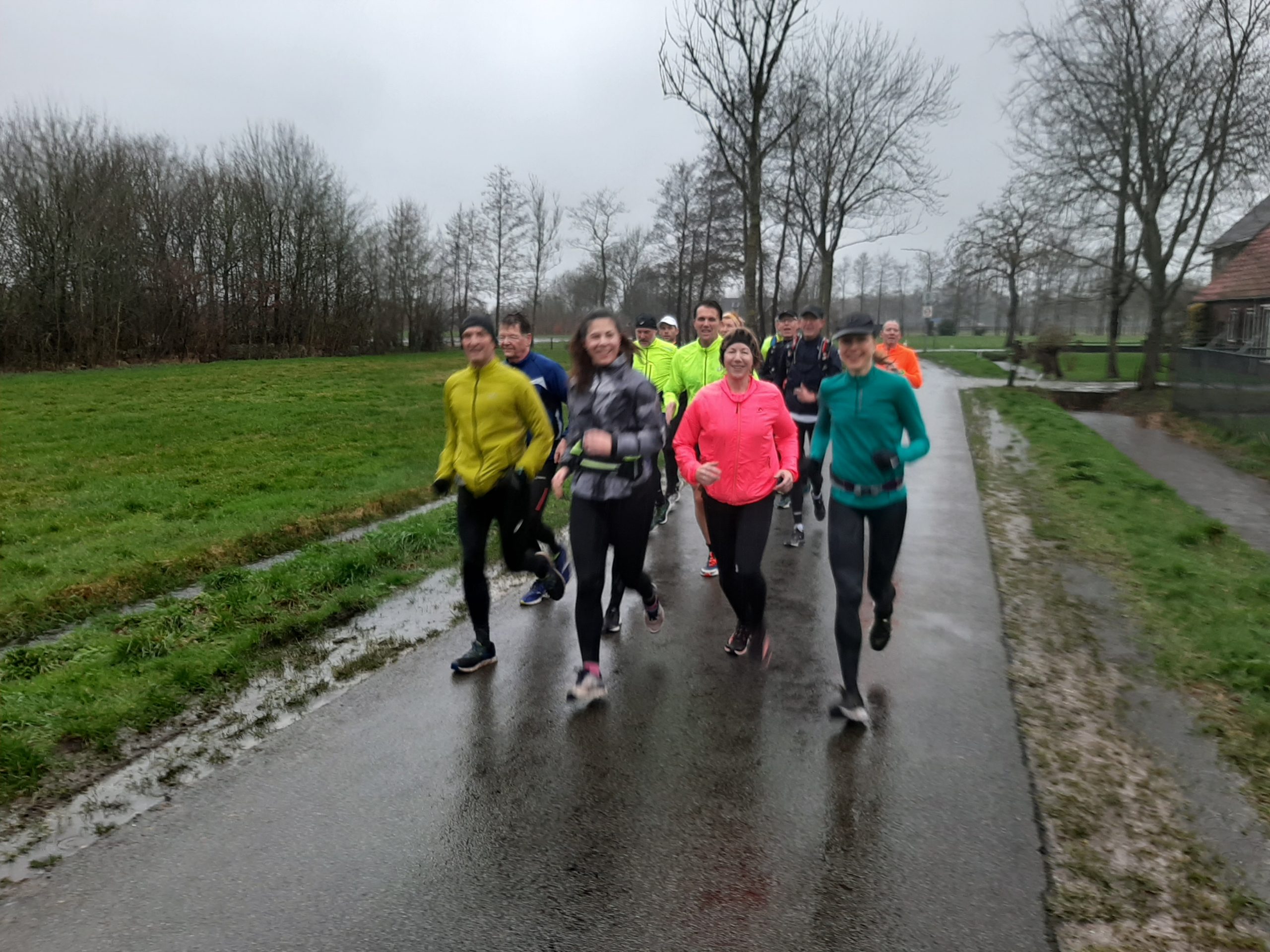 Foto dorpsloop Leusden